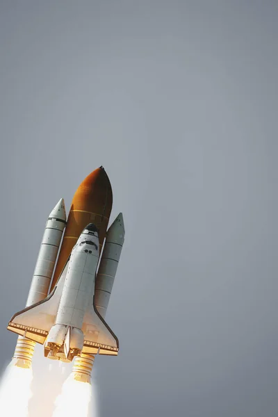 Roket Uzay Aracı Nasa Tarafından Döşenmiş Görüntünün Unsurları — Stok fotoğraf