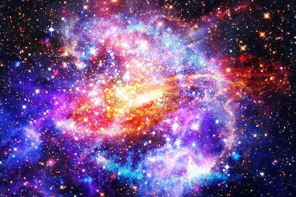 Mycket Detaljerade Episka Galaxen Och Stjärnor Elementen Denna Bild Möblerad — Stockfoto