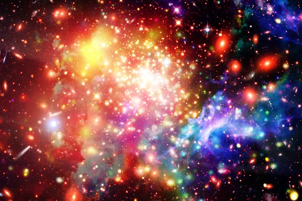 Галактика Туманність Газ Елементи Цього Образу Оформлені Наса — стокове фото