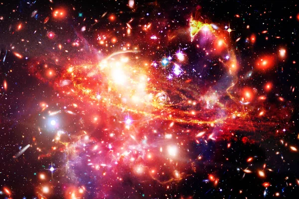 Galax Nebulosa Och Gas Elementen Denna Bild Möblerad Nasa — Stockfoto