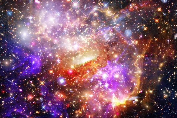 Высоко Детализированная Эпическая Галактика Звезды Элементы Этого Изображения Предоставлены Наса — стоковое фото