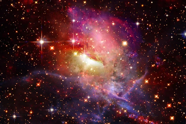Superbe Galaxie Étoiles Les Éléments Cette Image Fournis Par Nasa — Photo