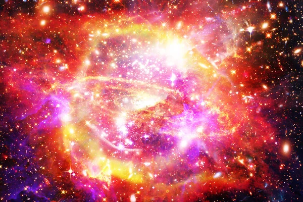 Maravillosa Galaxia Nebulosa Estrellas Los Elementos Esta Imagen Proporcionados Por —  Fotos de Stock