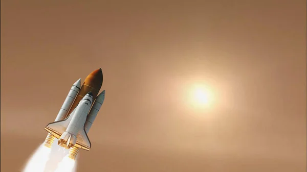 Rocket Rocket Tail Rocket Trace Elements Image Furnished Nasa — Stock Photo, Image
