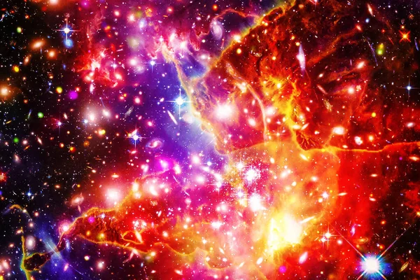 Συναρπαστικός Γαλαξίας Αστέρια Στοιχεία Αυτής Της Εικόνας Που Διαθέτει Nasa — Φωτογραφία Αρχείου
