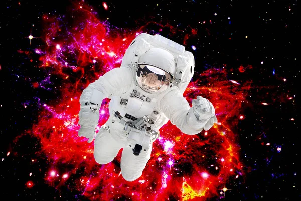 Astronaut Och Rymden Vetenskapligt Tema Delar Denna Bild Som Tillhandahålls — Stockfoto