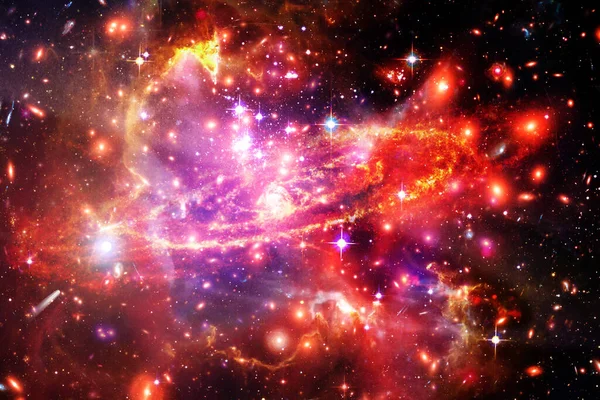 Sterren Cluster Melkweg Elementen Van Deze Afbeelding Ingericht Door Nasa — Stockfoto