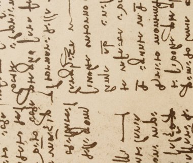 Leonardo Da Vinci 'nin eski kitabı 