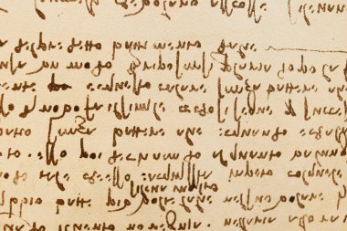Leonardo Da Vinci 'nin eski kitabı 