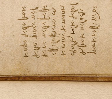 Leonardo Da Vinci 'nin eski kitabı 