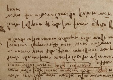 Leonardo Da Vinci 'nin eski kitabı 