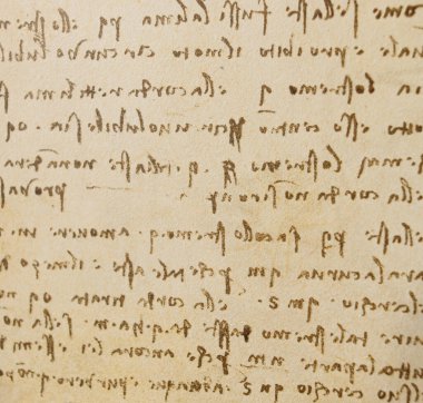 Leonardo Da Vinci 'nin eski kitabı 