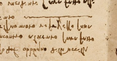 Leonardo Da Vinci 'nin eski kitabı 