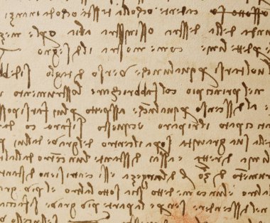 Leonardo Da Vinci 'nin eski kitabı 
