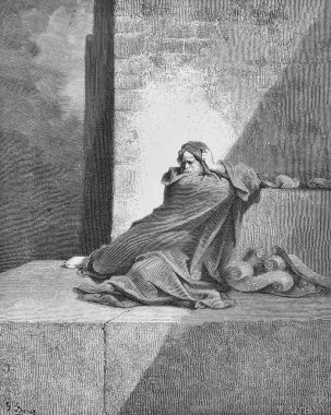 Jeremiah 'ın Kudüs' e ağıt yakması, 189 'da G. Doreh' in 