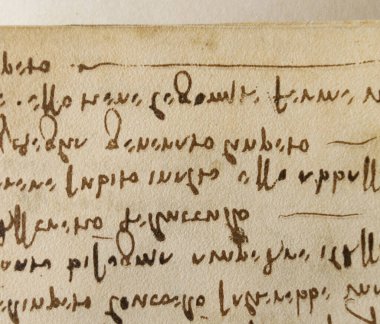 Leonardo Da Vinci 'nin eski kitabı 