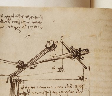 Leonardo Da Vinci 'nin eski kitabı 