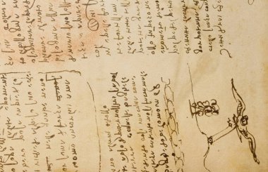 Leonardo Da Vinci 'nin eski kitabı 