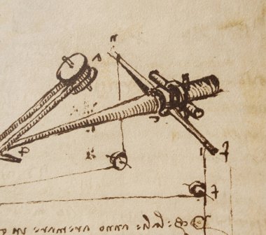 Leonardo Da Vinci 'nin eski kitabı 