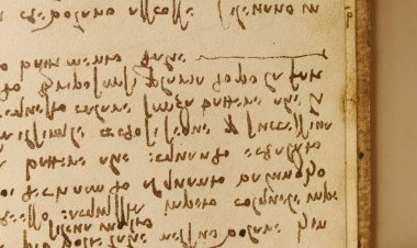 Leonardo Da Vinci 'nin eski kitabı 