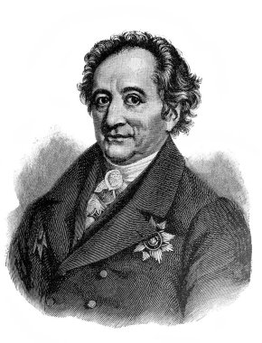 Johann Wolfgang von Goethe, Alman şair, oyun yazarı, romancı, bilim adamı ve V.M. Friche, 1908, Moskova