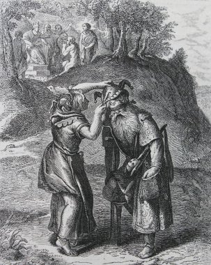 Otho Venus tarafından yazılmış kadın ve asker. Ressamların tarihi, yazar Jules Benouard, 1864, Paris.
