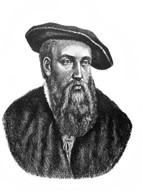 Johannes Kepler, eski bir kitaptaki Alman gökbilimci ve kimliğiyle Halk Ansiklopedisi 'ndeki matematikçiydi. Sytina, 1912, Moskova, vol. 11