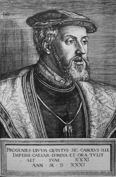 Carlos Sacro Imperador Romano Germânico Foi Sacro Imperador Romano Germânico — Fotografia de Stock