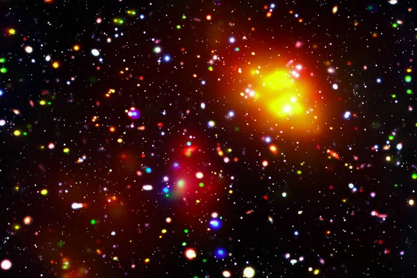 Galaxia Estrellas Los Elementos Esta Imagen Proporcionados Por Nasa — Foto de Stock