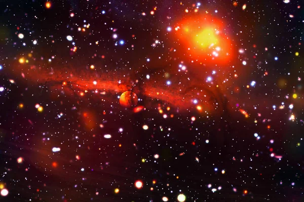 은하와 나사에 제공이 이미지의 — 스톡 사진