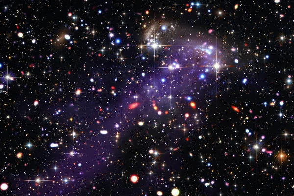 Галактики Зірки Елементи Цього Образу Оформлені Наса — стокове фото