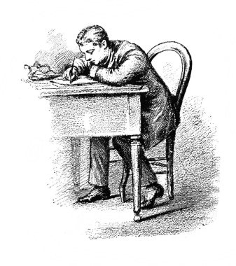 Orgelbrand 'dan Ansiklopedi Medycyny' nin eski kitabında masa çok yüksek. 17, 1890, Warszawa