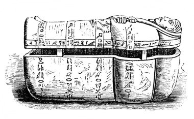 Fillion 'un eski kitabı Atlas de la Bible' da lahit, 1883, Paris