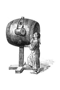 Müzikal enstrüman Hiuek-Ku 'nun eski kitabı Müzik Tarihi, Nauman, 1897, St. Petersburg