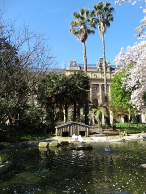 Gipuzkoa Meydanı, San Sebastian Donostia Kuzey İspanya     
