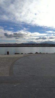 La Rhune Dağı Sare, Hondarribia 'dan Biarritz & Saint-Jean-de-Luz Manzarası' na yakın.