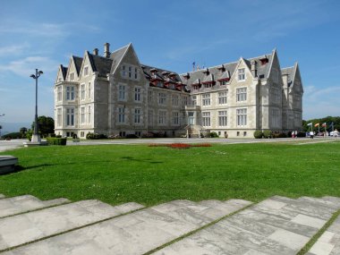 Kraliyet Magdalena Sarayı Yaz Kalesi İspanyol Monarşisi Santander Cantabria İspanya 5 Haziran 2024