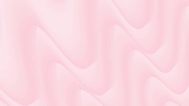 Soyut Dalgalı Pembe Pastel Arkaplan. Vektör İllüstrasyonu.
