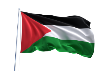 İsrail bayrağını sallıyordu.