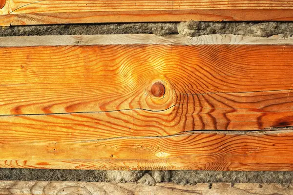 Closeup Log House Wood Structure High Quality Photo — Stock Photo, Image