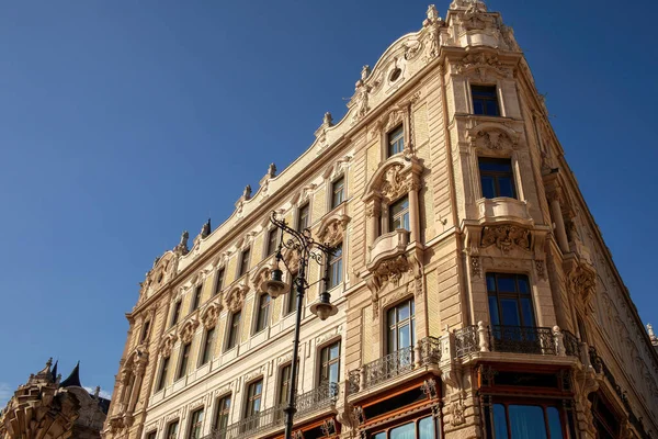 stock image Street in the city centre of Budapest,Hungary. High quality photo