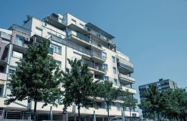 Konut alanındaki apartman blokları. Yüksek kalite fotoğraf