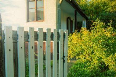 Eski bir köylü evinin ahşap kapısı. Yüksek kalite fotoğraf