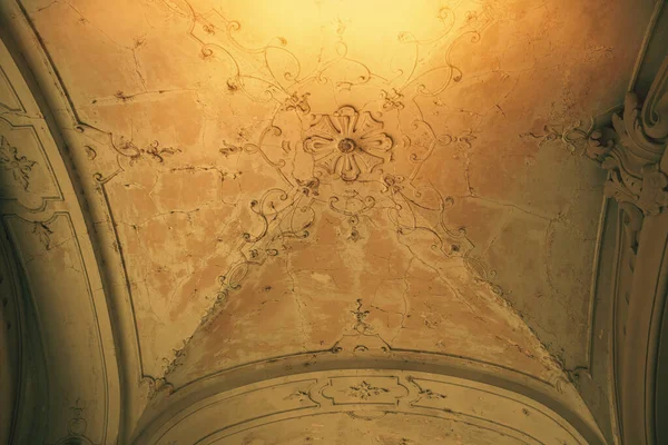 Орнамент Стелі Бароковий Палац Розташований Місті Кештелі Зала Угорщина Високоякісна — стокове фото