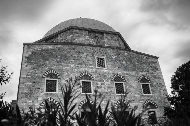 Macaristan, Pecs 'teki camii manzarası. Yüksek kalite fotoğraf