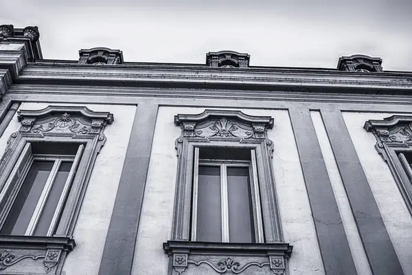 Πρόσοψη Του Μπαρόκ Παλατιού Που Βρίσκεται Στην Πόλη Keszthely Zala — Φωτογραφία Αρχείου