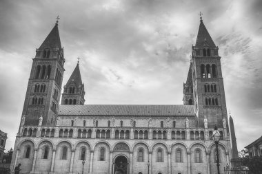 Pecs, Macaristan 'daki katedral. Yüksek kalite fotoğraf