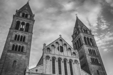 Pecs, Macaristan 'daki katedral. Yüksek kalite fotoğraf