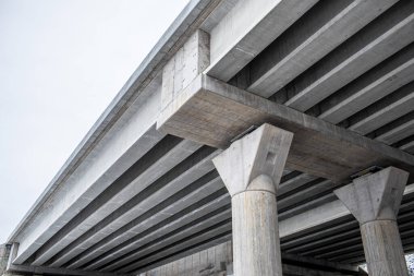 Beton otoyol yapım aşamasında. Yüksek kalite fotoğraf. Yüksek kalite fotoğraf