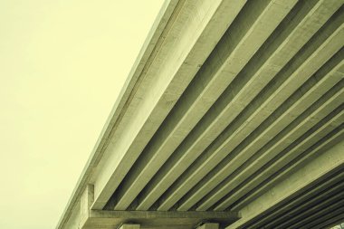 Beton otoyol yapım aşamasında. Yüksek kalite fotoğraf. Yüksek kalite fotoğraf